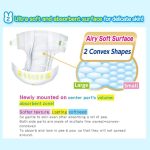 Merries Diapers Size Medium (13-24 lbs) 64 Counts – Baby Diapers Tape Type Bundle with Americas Toys Wipes Safe Materials, Indicator Prevents Leakage, Ultra-Soft for Tummy Packaging May Vary - Image 5